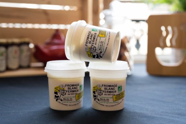 Yaourt fromage blanc fermier au lait cru - BIO